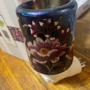 Scentsy floral mini warmer new